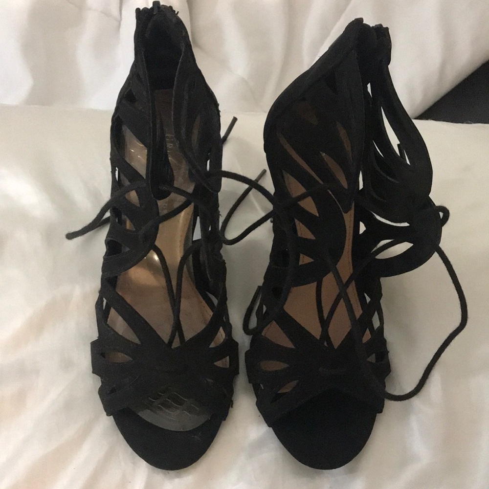 Black heels